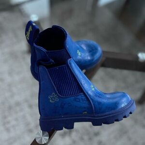 Native X Disney Blue Rain/Snow Boots Pull on Mickey Mouse Unisex Casual Boot